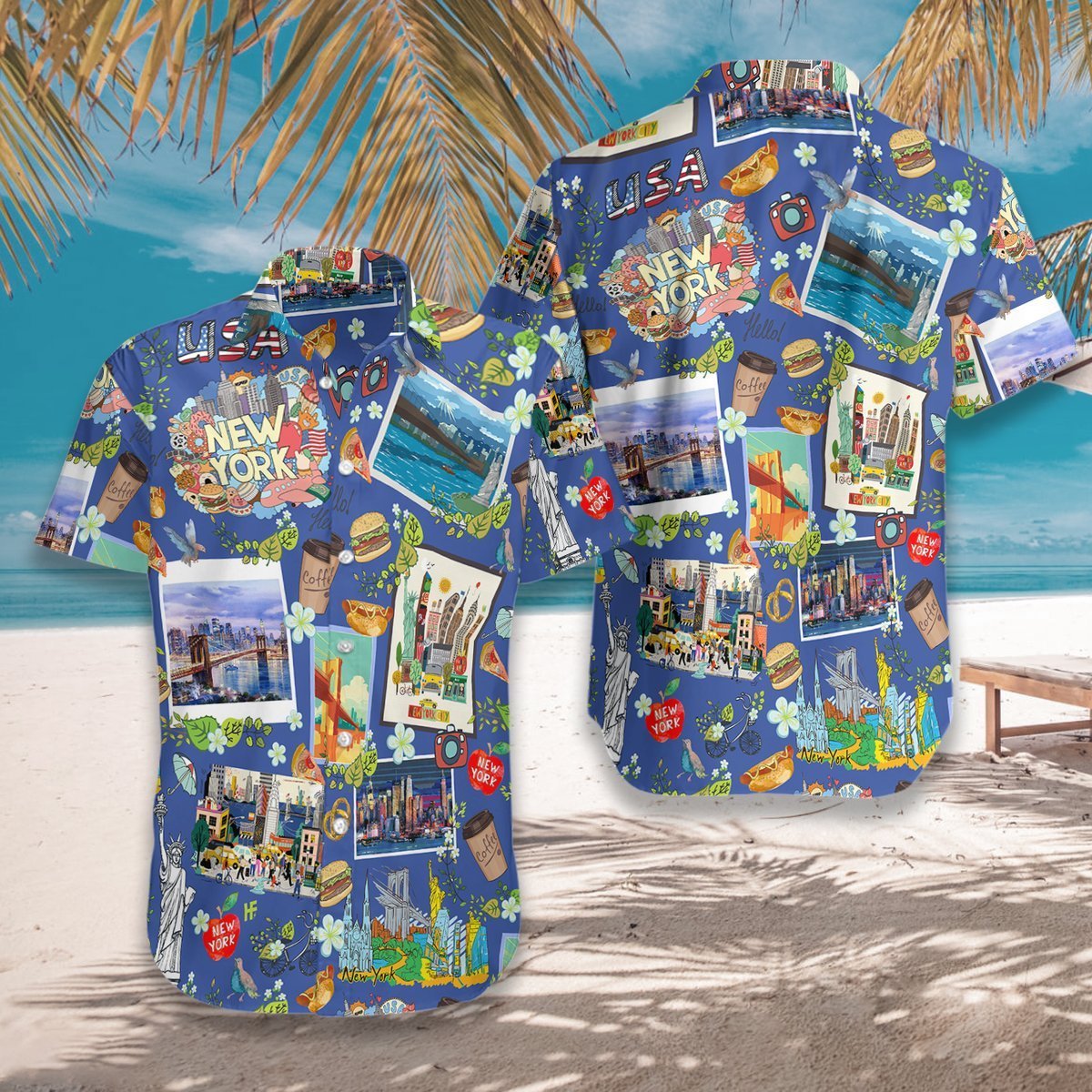 York City Love Hawaiian Shirt Pre12572