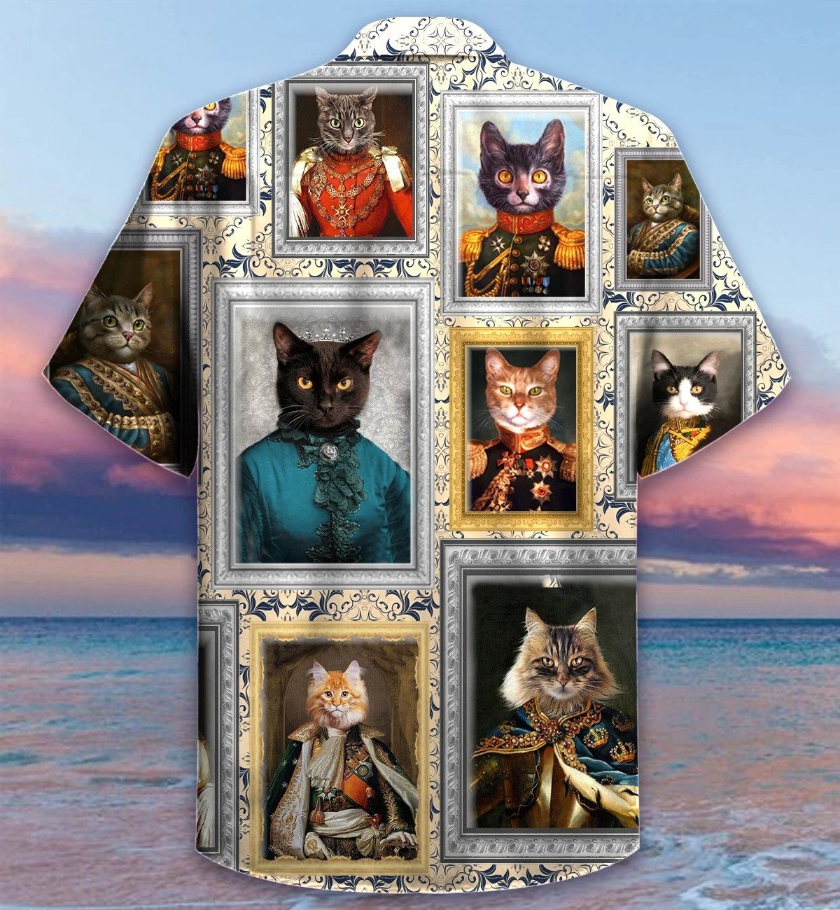 Noble Cat Aristocrat Hawaiian Shirt Pre12566 2 » Cool Gifts for You - Mfamilygift Noble Cat Aristocrat Hawaiian Shirt Pre12566 2