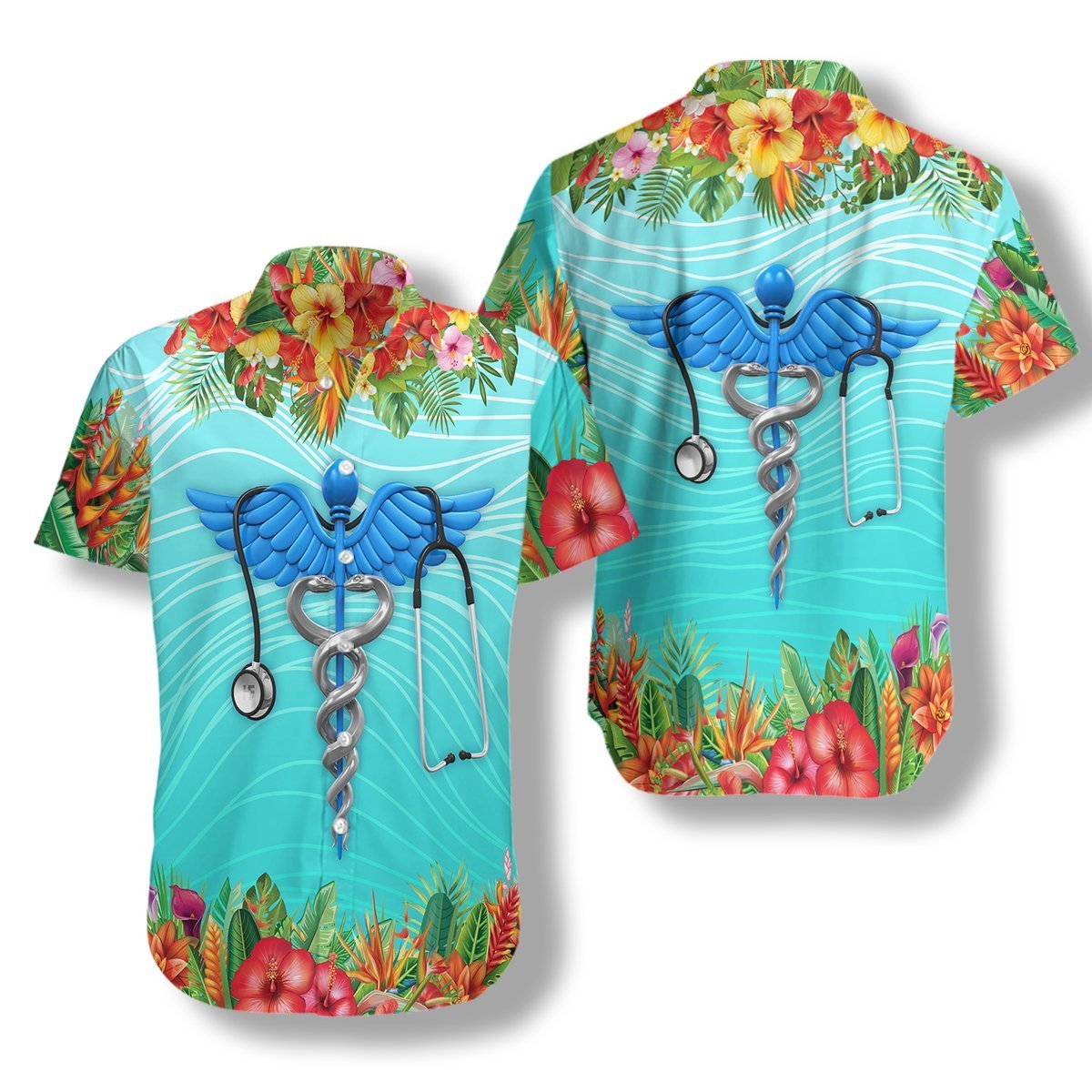 Nurse Hawaiian Shirt Pre12573 1 » Cool Gifts for You - Mfamilygift Nurse Hawaiian Shirt Pre12573 1