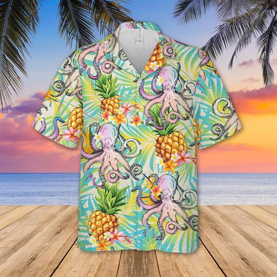 Octopus Hawaiian Shirt Pre10229 Octopus Hawaiian Shirt Pre10229