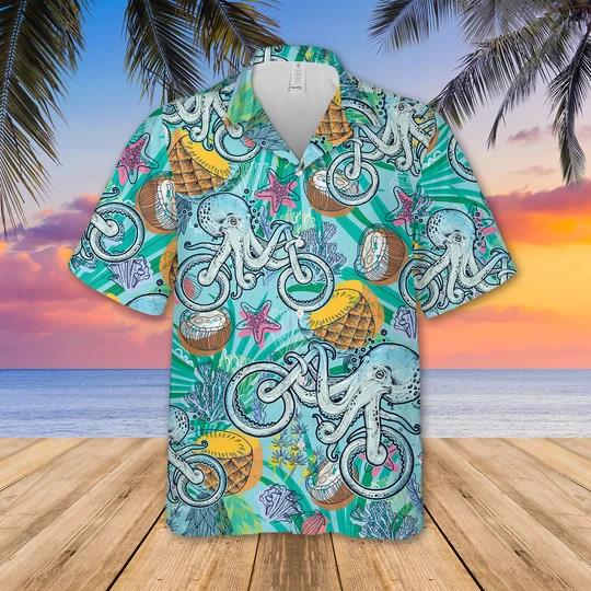 Octopus Hawaiian Shirt Pre10239
