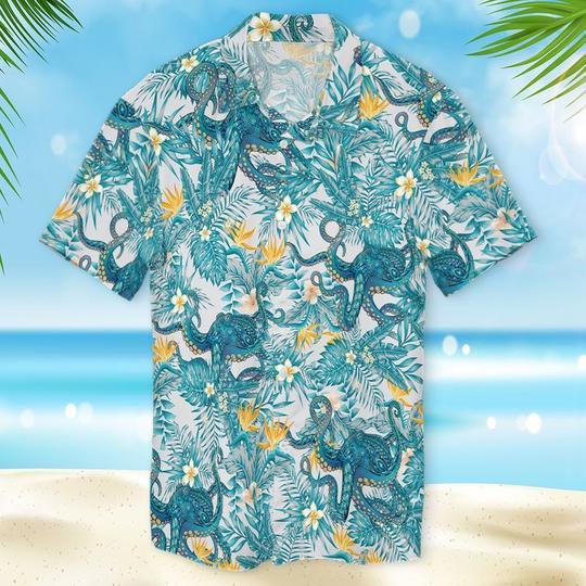 Octopus Hawaiian Shirt Pre10392