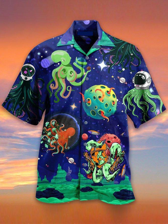 Octopus Hawaiian Shirt Pre12559