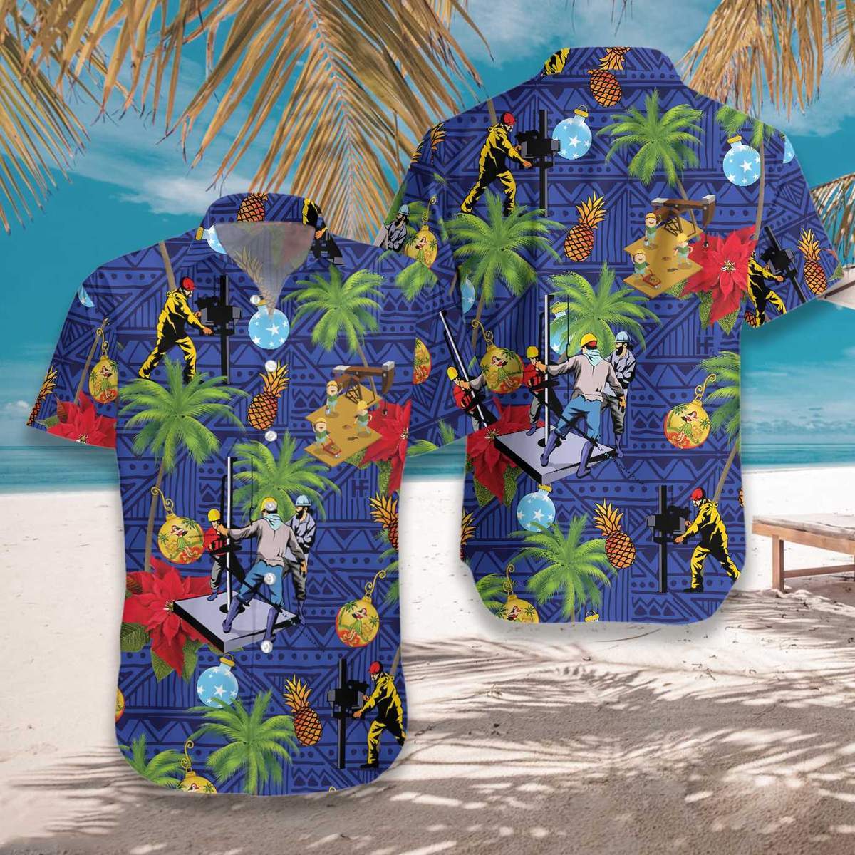 Oil Field Life Hawaiian Shirt Pre10468