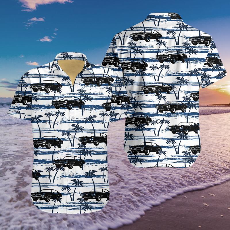 Olds 442 Hawaiian Shirt Pre10054