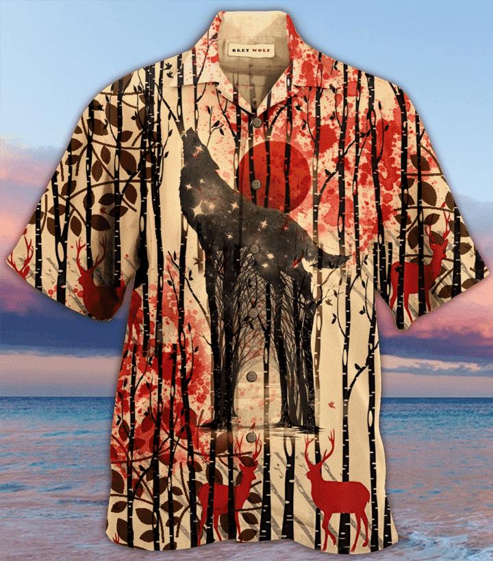 One Wolf Lives No Sheeps Safe Christmas Hawaiian Shirt Pre12549