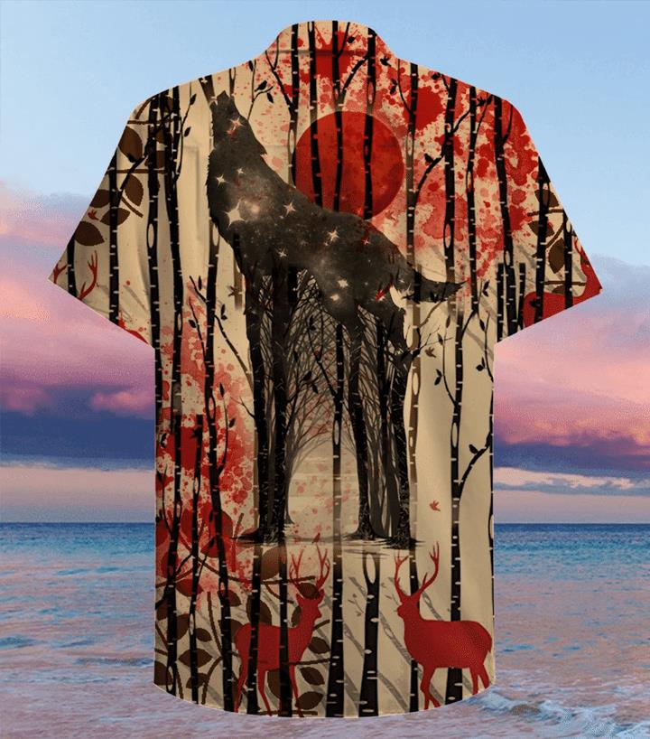 One Wolf Lives No Sheeps Safe Christmas Hawaiian Shirt Pre12549 1 » Cool Gifts for You - Mfamilygift One Wolf Lives No Sheeps Safe Christmas Hawaiian Shirt Pre12549 1
