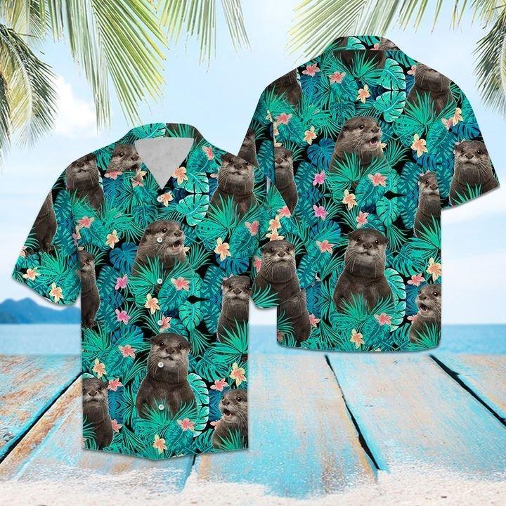 Otter Tropical Hawaiian Shirt Pre12499 Otter Tropical Hawaiian Shirt Pre12499