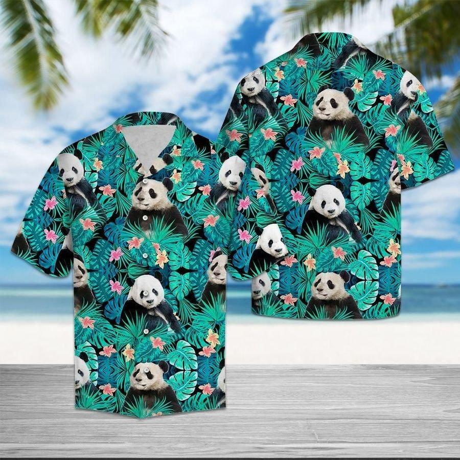 Panda Tropical Hawaiian Shirt Pre12518 Panda Tropical Hawaiian Shirt Pre12518