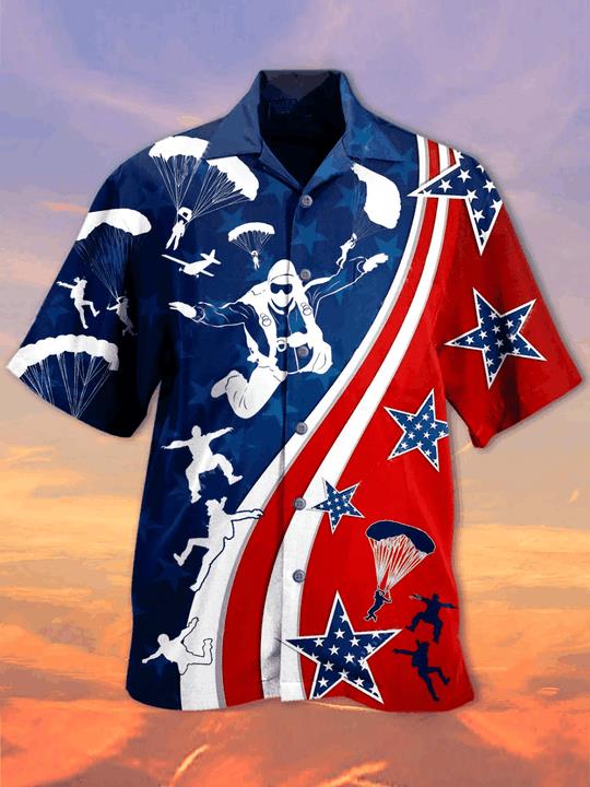 Parachute Hawaiian Shirt Pre12569