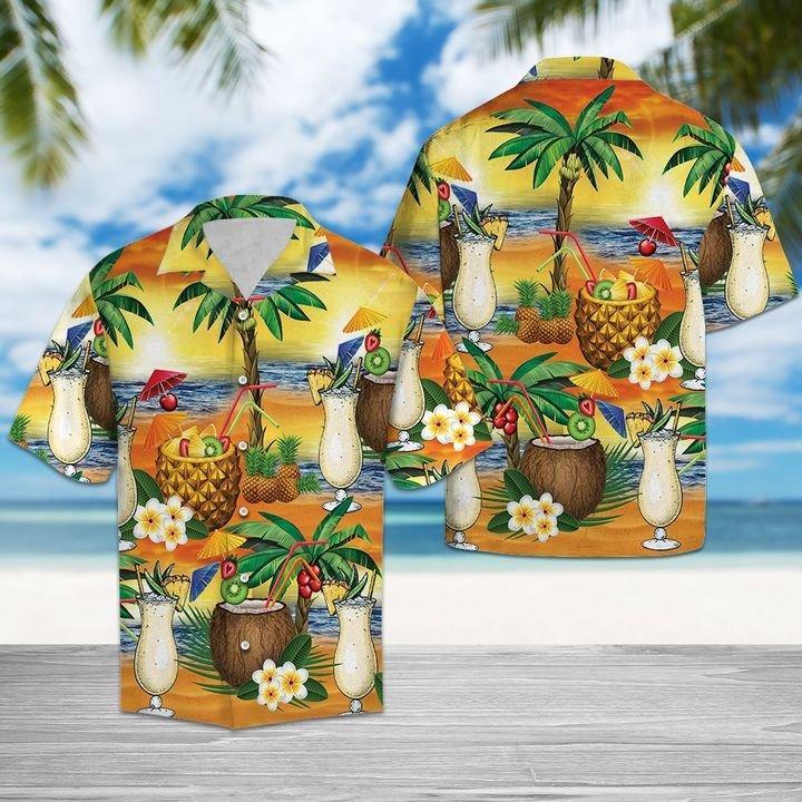 Paradise Pina Colada Hawaiian Shirt Pre12505 Paradise Pina Colada Hawaiian Shirt Pre12505
