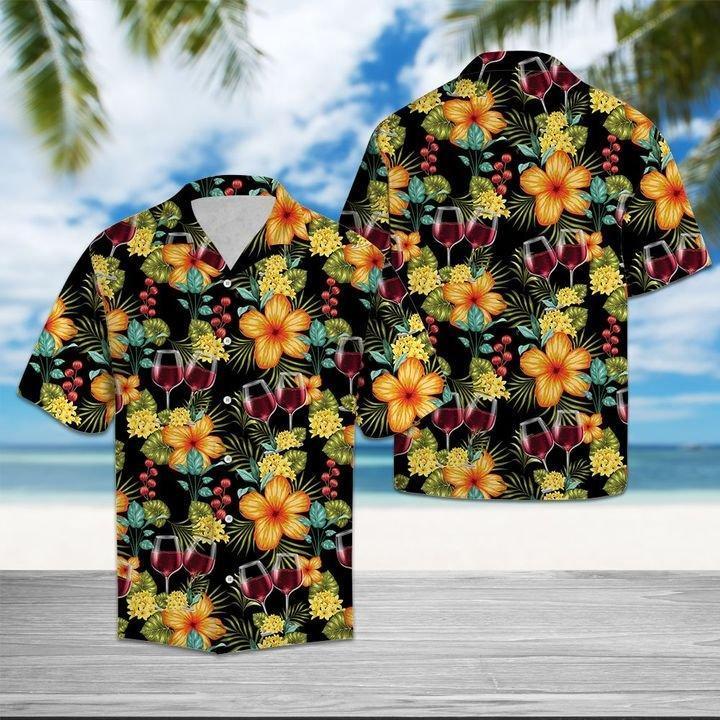 Paradise Red Wine Hawaiian Shirt Pre12508 1 » Cool Gifts for You - Mfamilygift Paradise Red Wine Hawaiian Shirt Pre12508 1