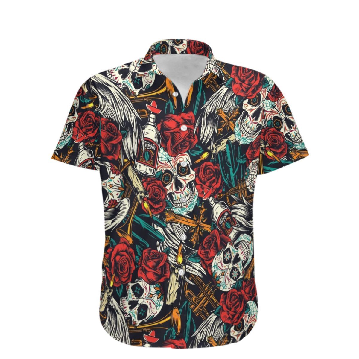 Pattern Flower Love Hawaiian Shirt Pre12571