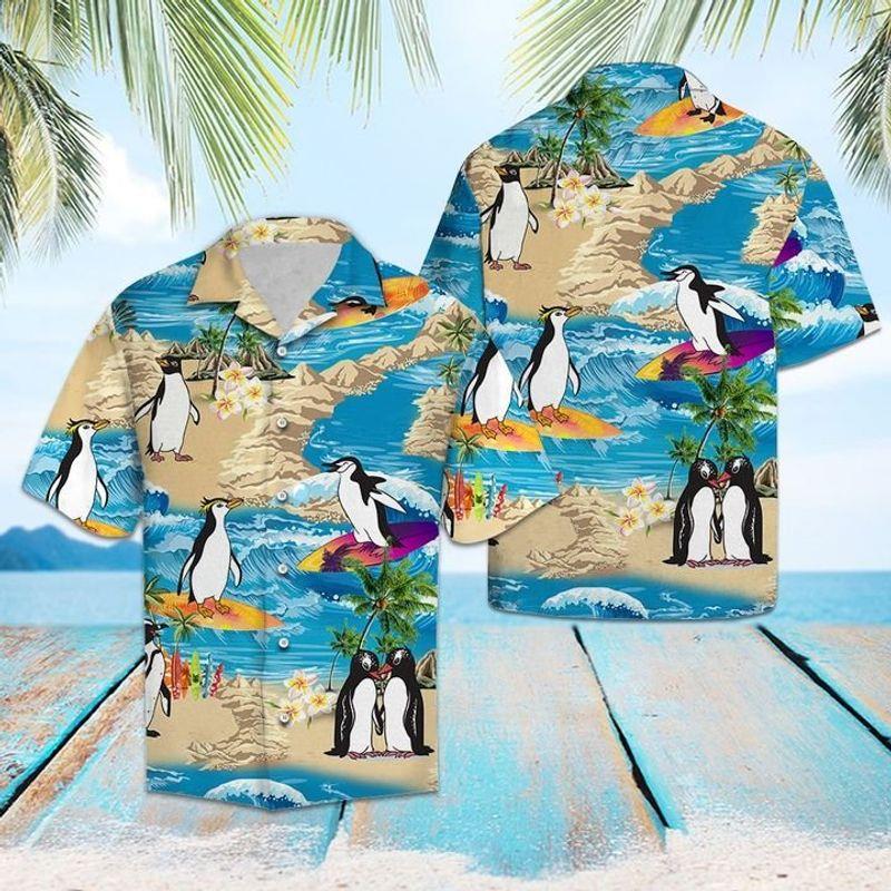 Penguin Hawaiian Shirt Pre11415 Penguin Hawaiian Shirt Pre11415