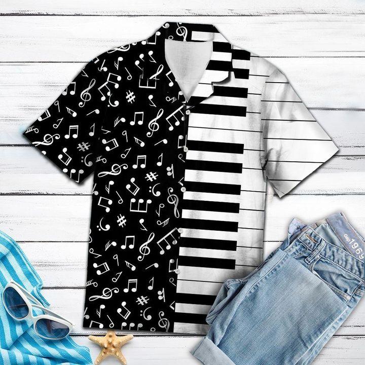 Piano Hawaiian Shirt Pre12527