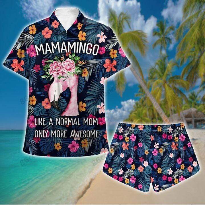 Pink Flamingo Mamamingo Beach Set For Men For Women Hs1002 Hawaiian Shirt Pre11302 Pink Flamingo Mamamingo Beach Set For Men For Women Hs1002 Hawaiian Shirt Pre11302