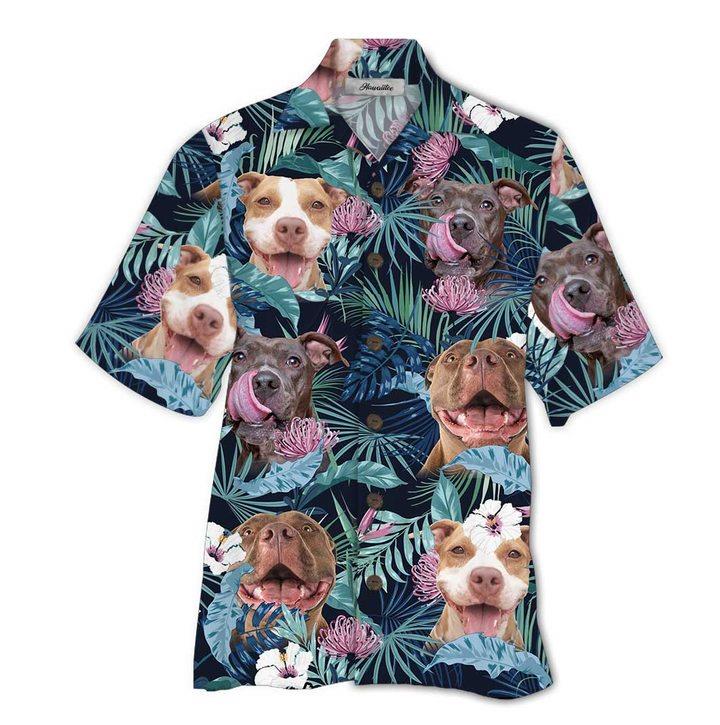 Pitbull Hawaiian Shirt Pre10372
