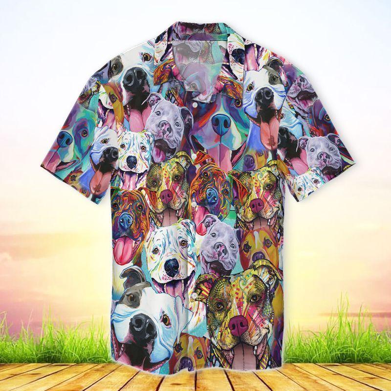 Pitbull Hawaiian Shirt Pre11338 Pitbull Hawaiian Shirt Pre11338