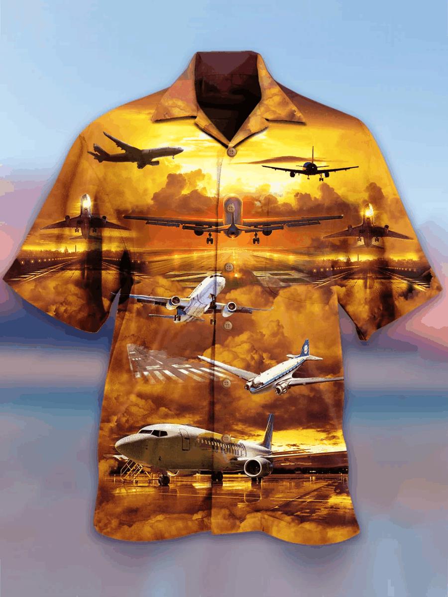 Planes Hawaiian Shirt Pre12488