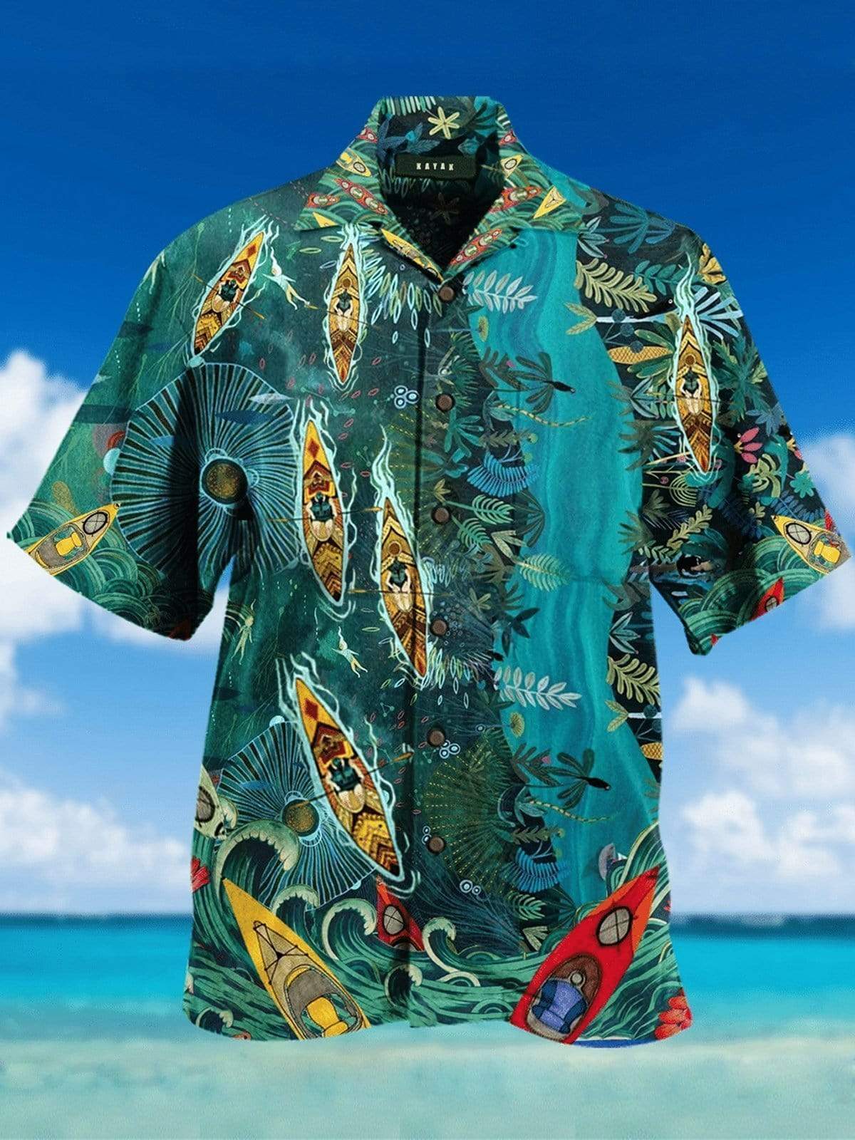 Play Kayak In The River Hawaiian Shirt Pre11746 Play Kayak In The River Hawaiian Shirt Pre11746