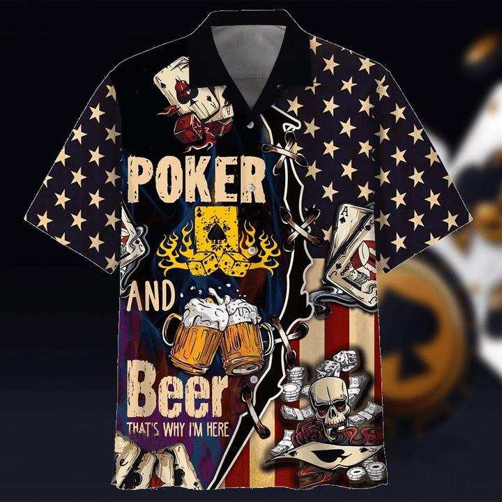 Poker Player Hawaiian Shirt Pre11563
