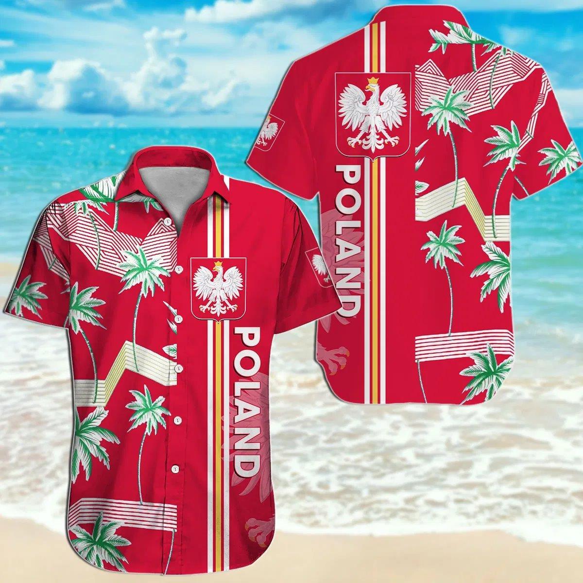 Poland Hawaiian Shirt Pre11264