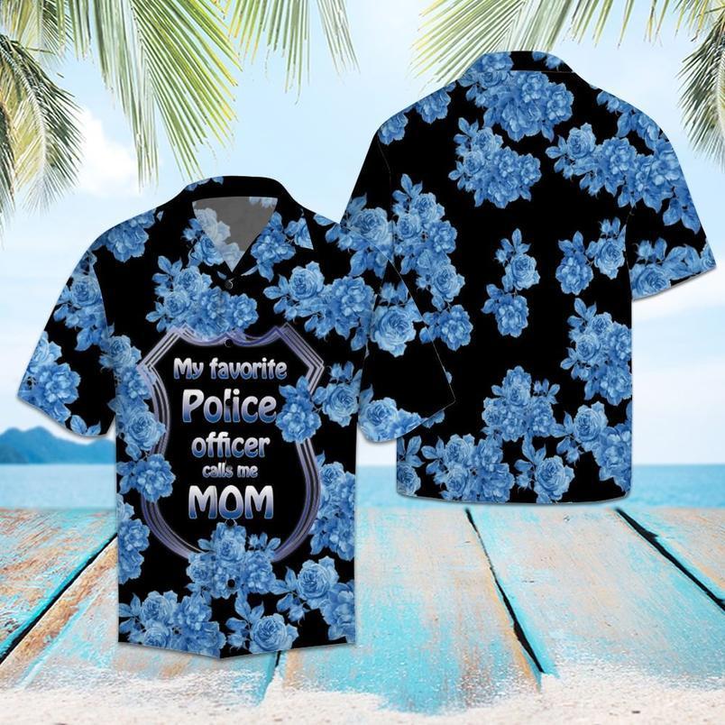 Police Mom Hawaiian Shirt Pre12473 Police Mom Hawaiian Shirt Pre12473