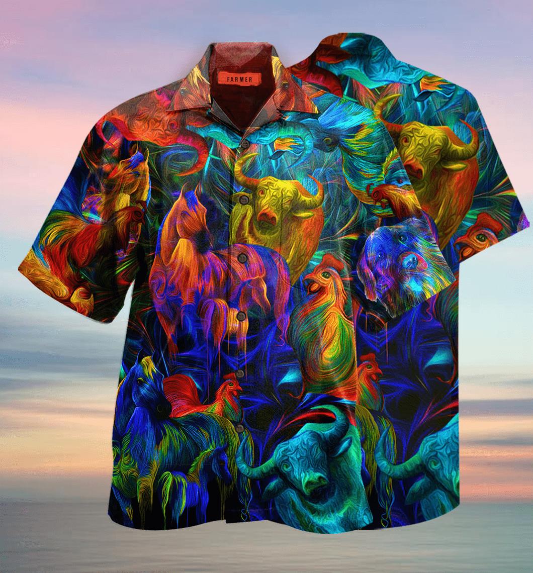 Proud Farmer Hawaiian Shirt Pre12437