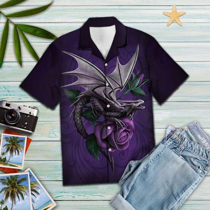 Purple Dragon Hawaiian Shirt Pre12413 Purple Dragon Hawaiian Shirt Pre12413