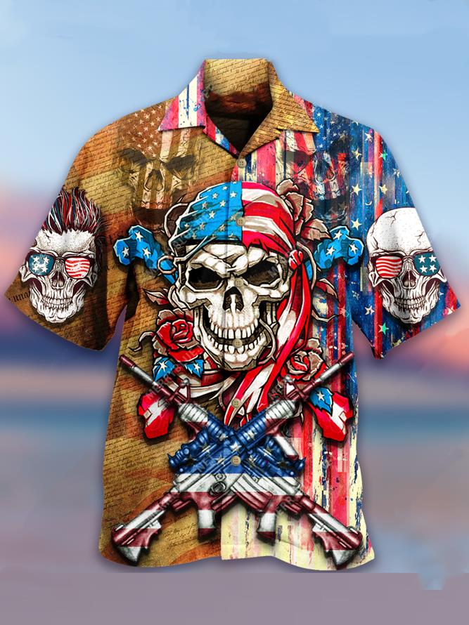 Regular Fit Hawaiian Shirt Pre12432 Regular Fit Hawaiian Shirt Pre12432