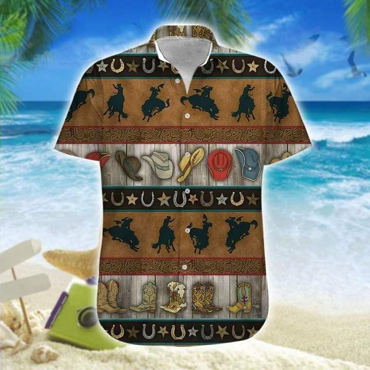 Rodeo Cowboys Hawaiian Shirt Pre11035