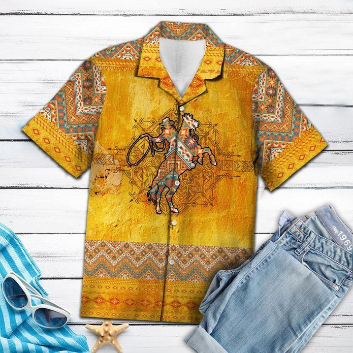 Rodeo Vintage Hawaiian Shirt Pre10599 1 » Cool Gifts for You - Mfamilygift Rodeo Vintage Hawaiian Shirt Pre10599 1