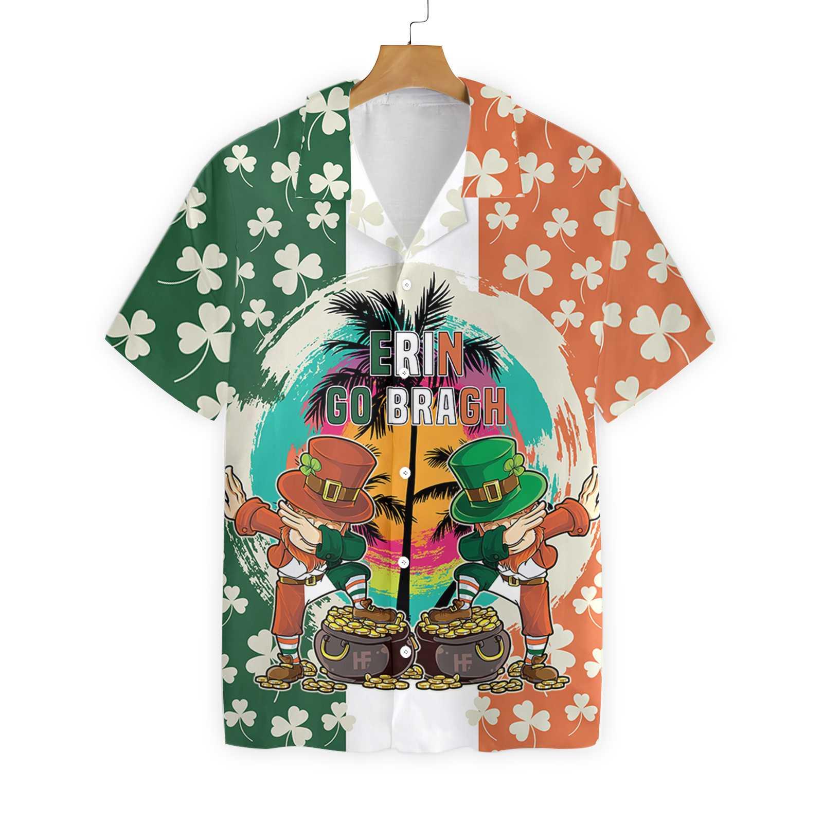 Saint Patricks Day Leprechaun Shamrock Irish Hawaiian Shirt Pre12470 Saint Patricks Day Leprechaun Shamrock Irish Hawaiian Shirt Pre12470