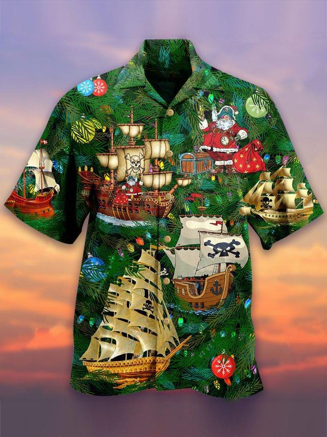 Santa Christmas Hawaiian Shirt Pre12474 Santa Christmas Hawaiian Shirt Pre12474