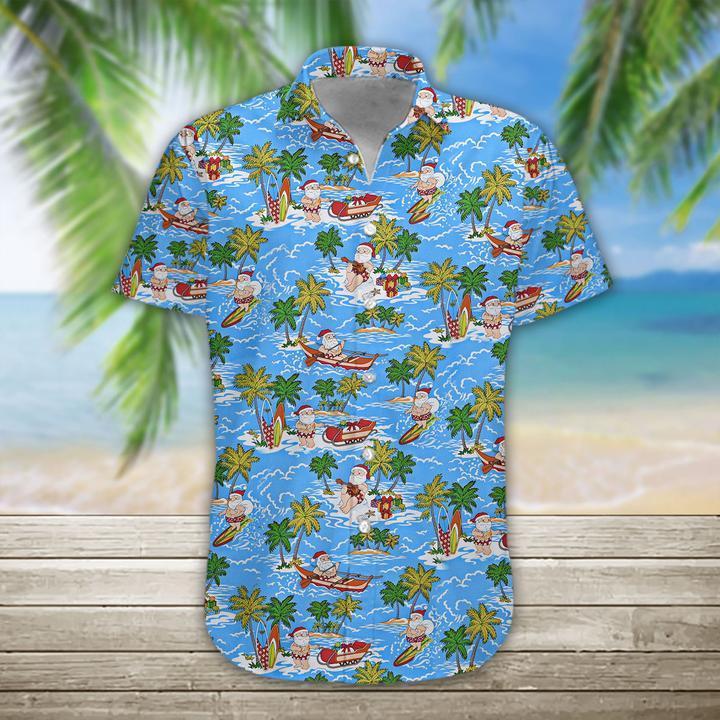 Santa Hawaiian Shirt Pre12339 Santa Hawaiian Shirt Pre12339