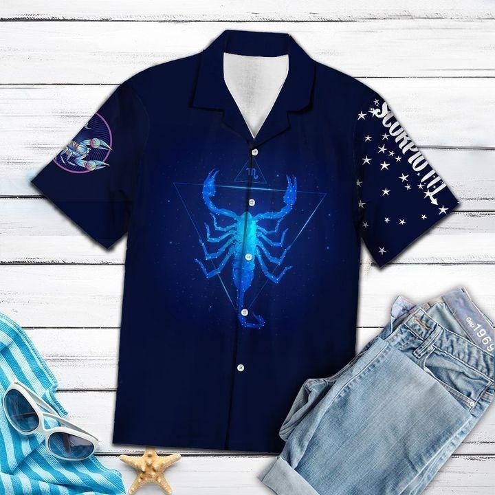 Scorpio Horoscope Hawaiian Shirt Pre12334 Scorpio Horoscope Hawaiian Shirt Pre12334