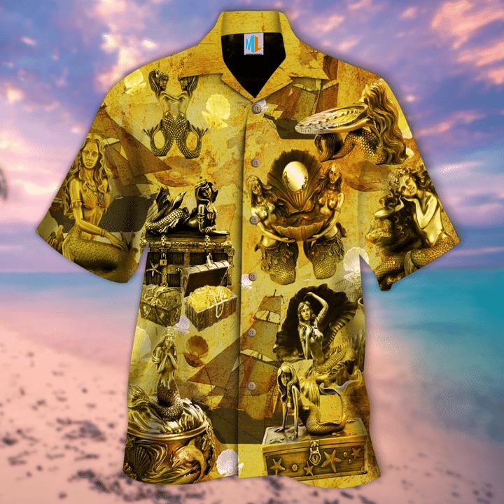 Sea Treasure Is Mermaid Hawaiian Shirt Pre11557