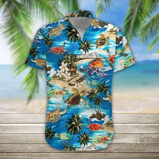 Sea Turtle Hawaiian Shirt Pre12335