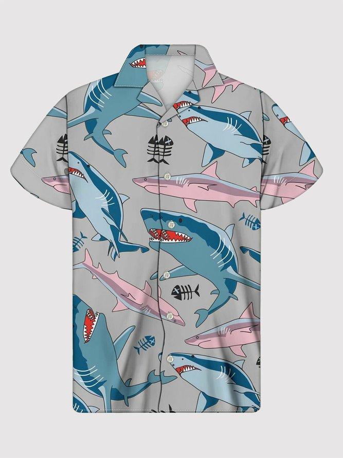 Shark Hawaiian Shirt Pre10581 Shark Hawaiian Shirt Pre10581