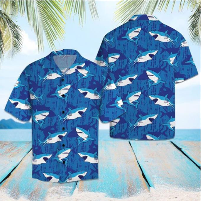 Shark Summer Hawaiian Shirt Pre11247 Shark Summer Hawaiian Shirt Pre11247