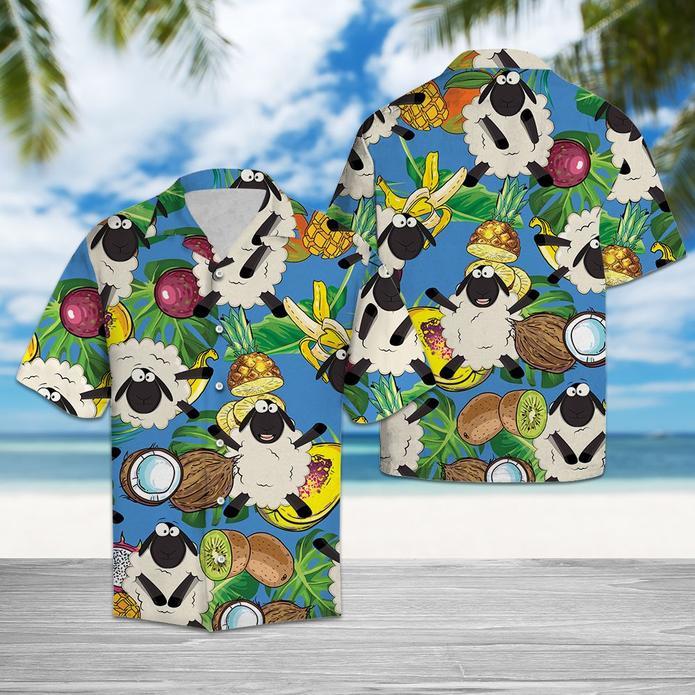 Sheep Love Fruit Hawaiian Shirt Pre10264 Sheep Love Fruit Hawaiian Shirt Pre10264