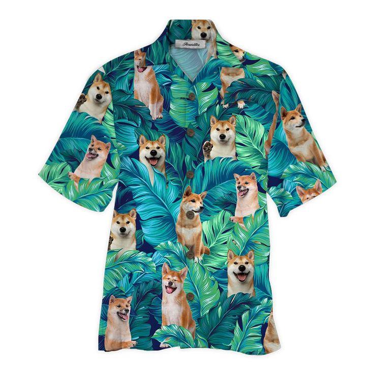 Shiba Inu Hawaiian Shirt Pre10344