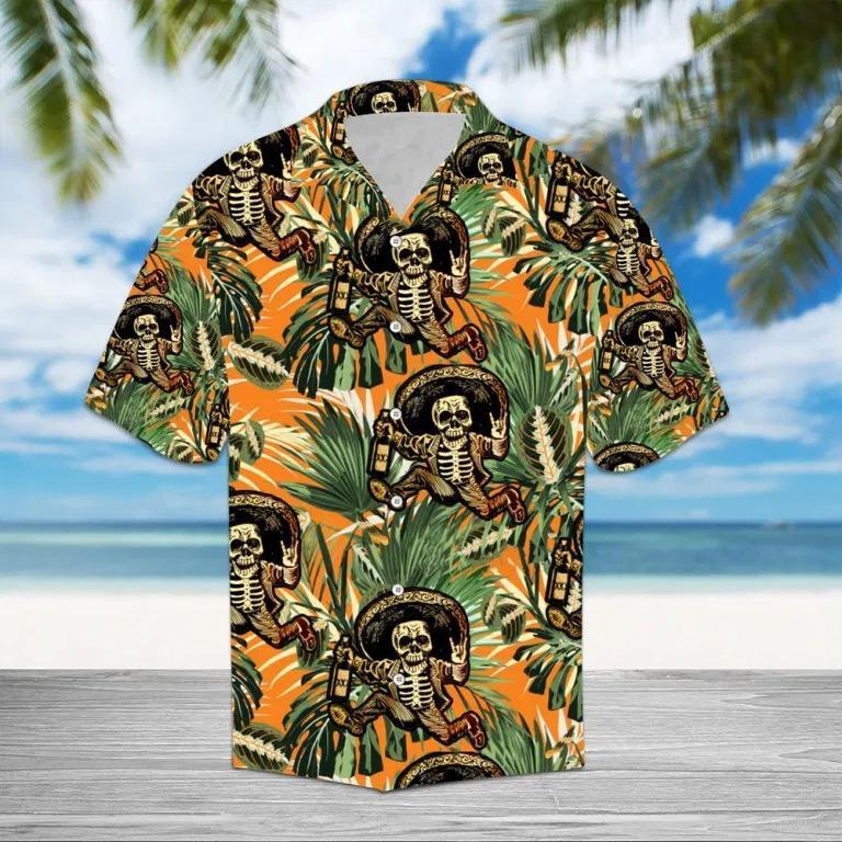 Skull Hawaiian Shirt Pre10048