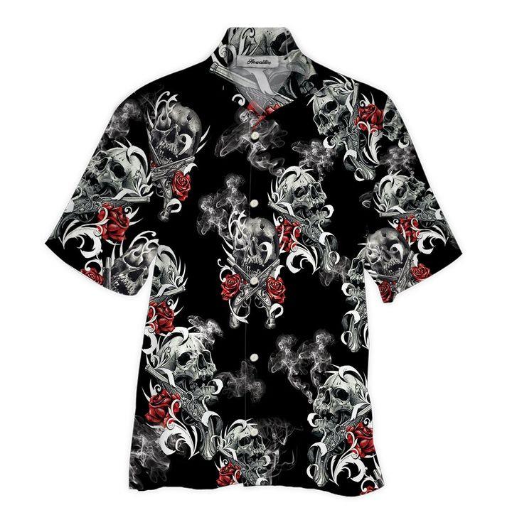 Skull Hawaiian Shirt Pre10287