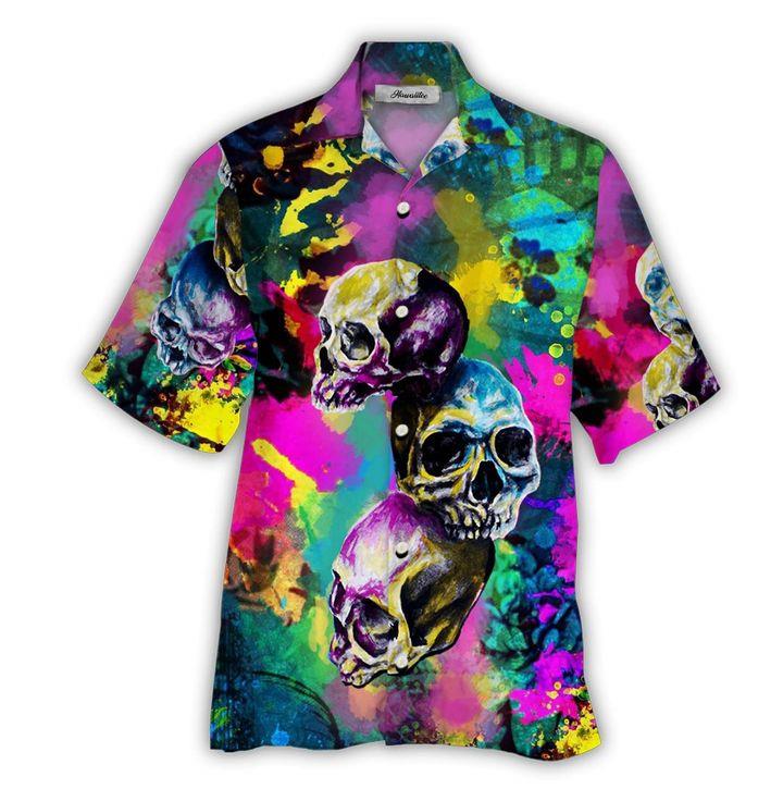Skull Hawaiian Shirt Pre10334