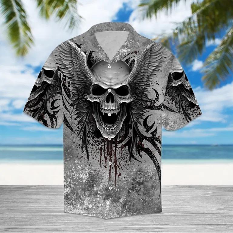 Skull Hawaiian Shirt Pre12011 Skull Hawaiian Shirt Pre12011