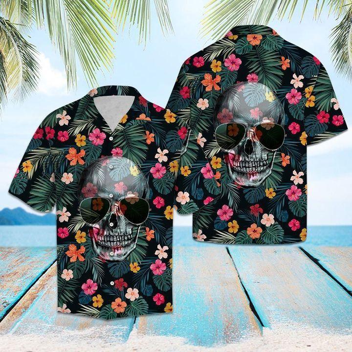 Skull Hawaiian Shirt Pre12340