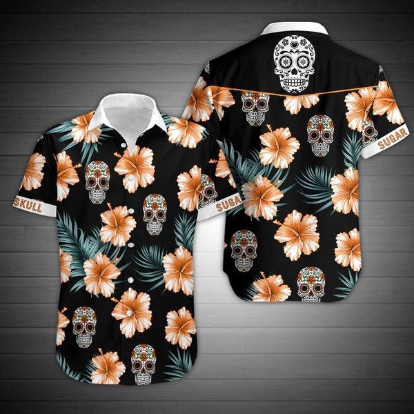 Skull Hawaiian Shirt Pre12344