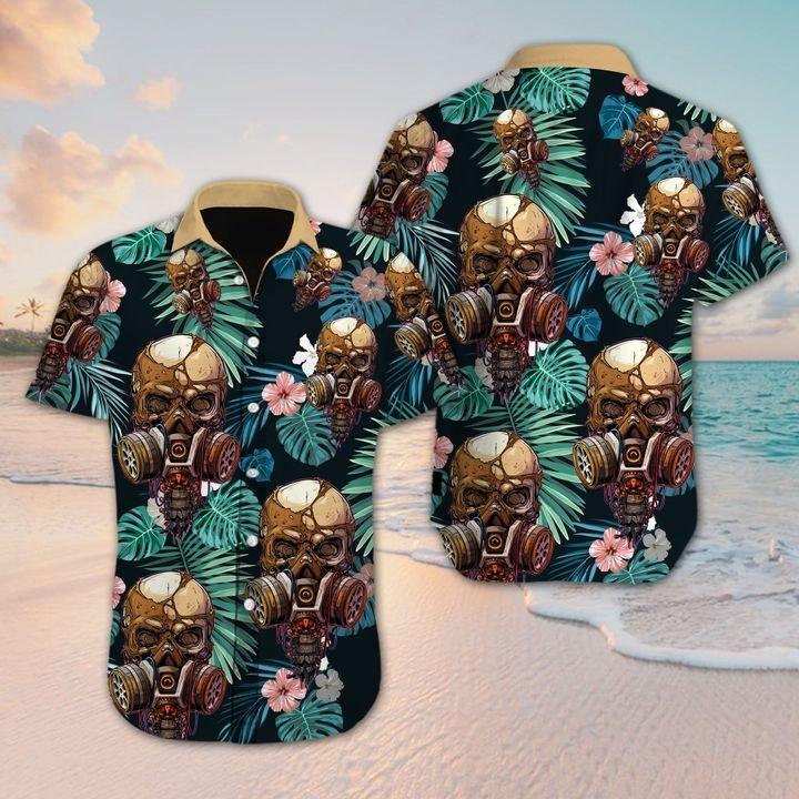 Skull Hawaiian Shirt Pre12345