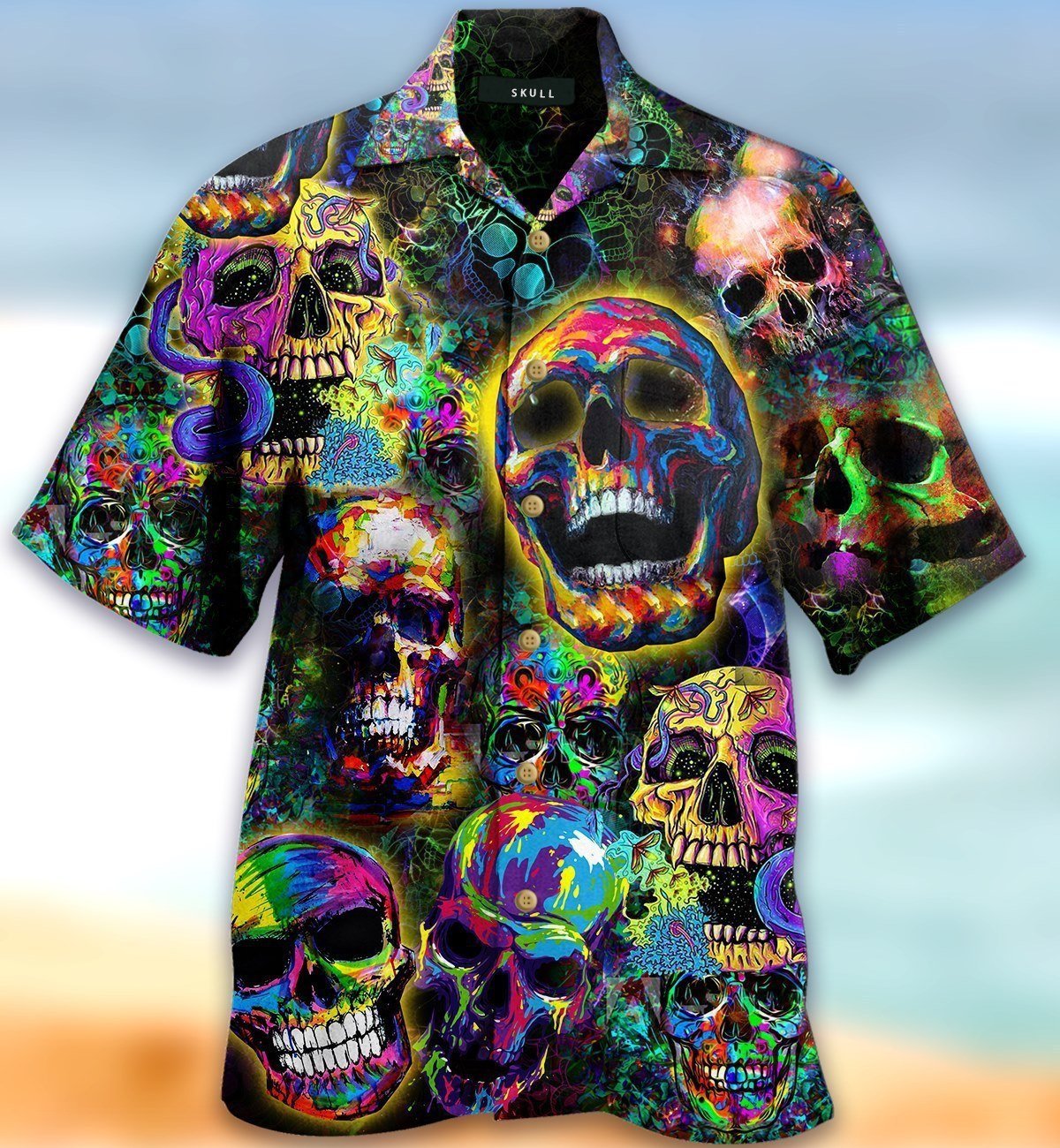 Skull Hawaiian Shirt Pre12380